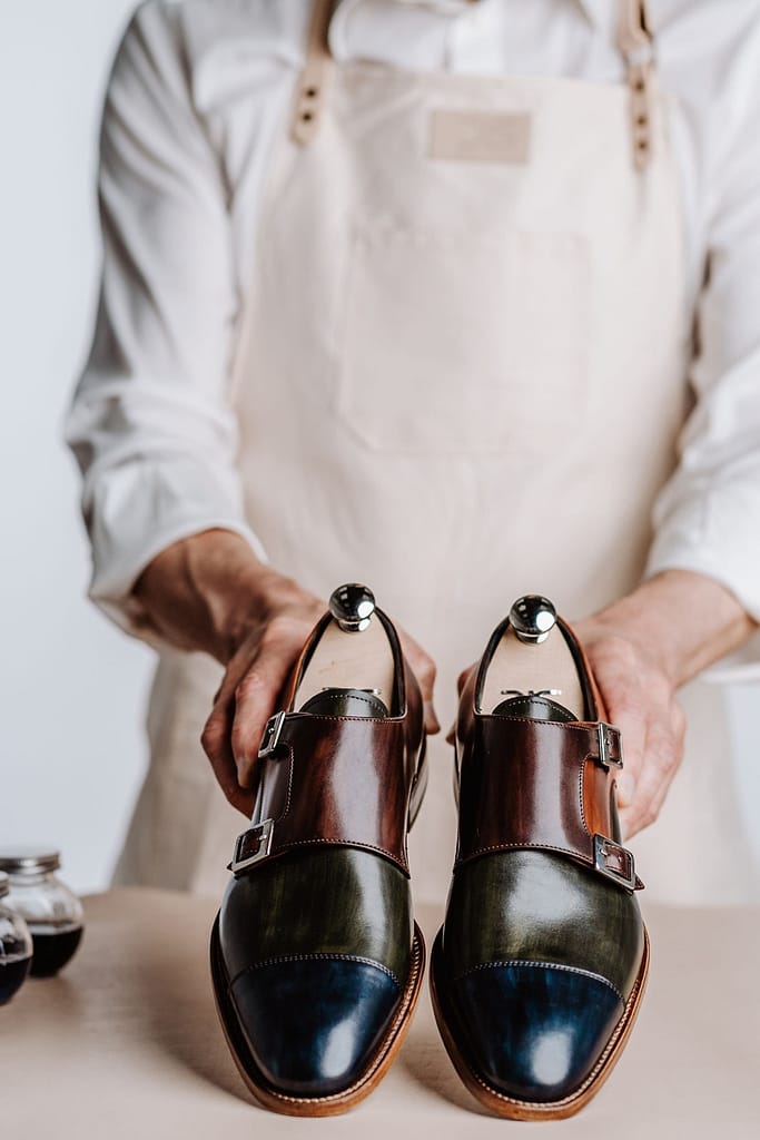 handmade Italian leather shoes
